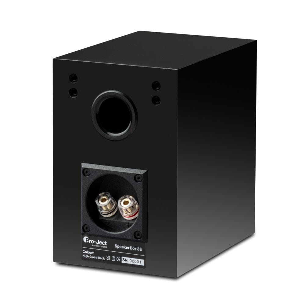 [OPEN BOX] Pro-Ject Speaker Box 3E Bookshelf Speakers (Pair) - Black - K&B Audio