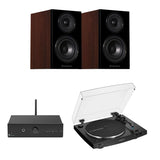Pro-Ject Stereo Box E + Audio-Technica LP3XBT + Wharfedale Diamond 12.0 Bookshelf Speakers - K&B Audio