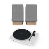 Pro-Ject T1 EVO Turntable + Onkyo GX-30ARC Active Bookshelf Speakers - K&B Audio