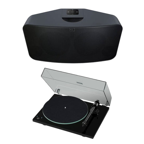 Pro-Ject T1 Phono SB Turntable + Bluesound PULSE 2i Wireless Speaker - K&B Audio