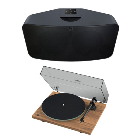 Pro-Ject T1 Phono SB Turntable + Bluesound PULSE 2i Wireless Speaker - K&B Audio