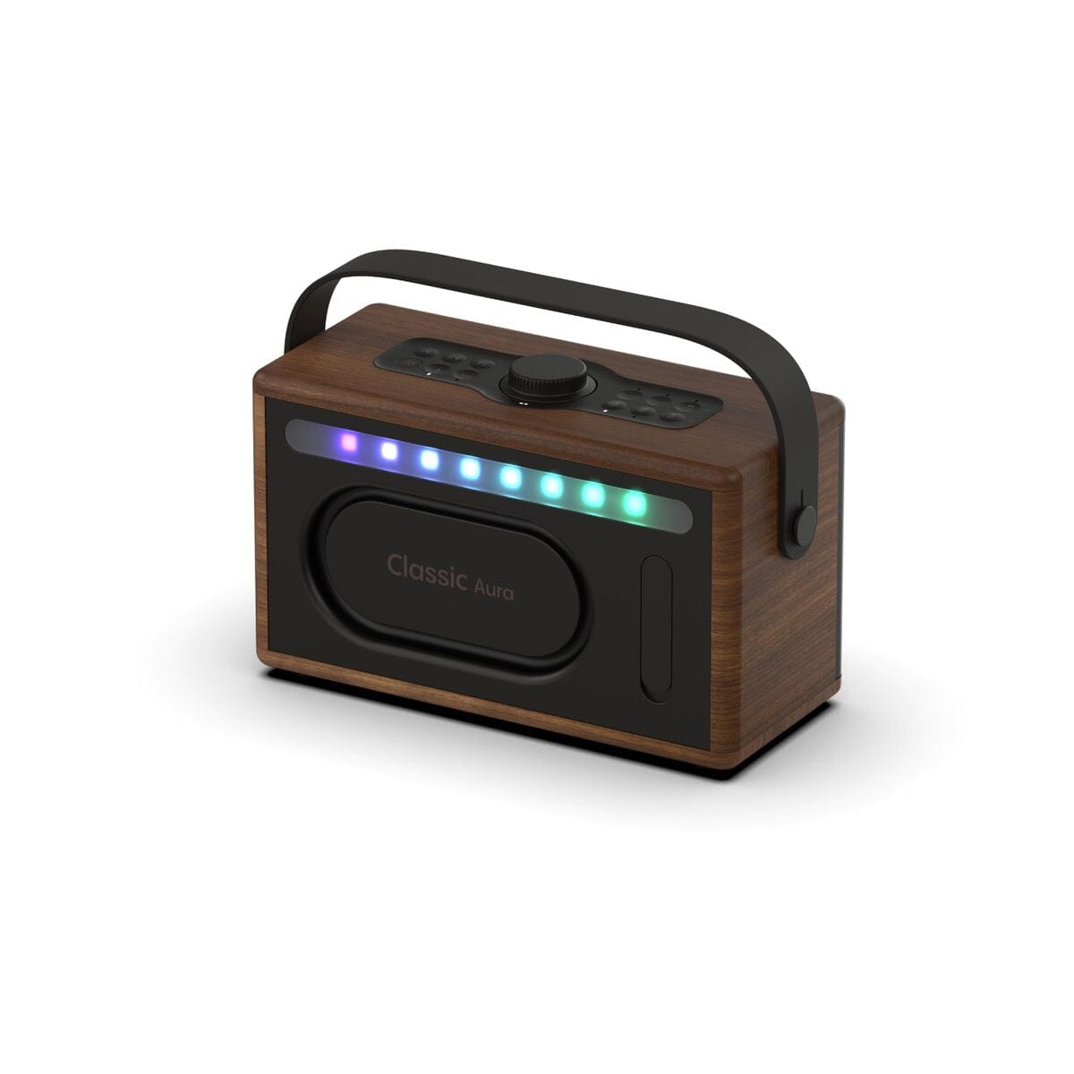 Pure Classic Aura - Portable Bluetooth Speaker with Ambient Lighting - K&B Audio