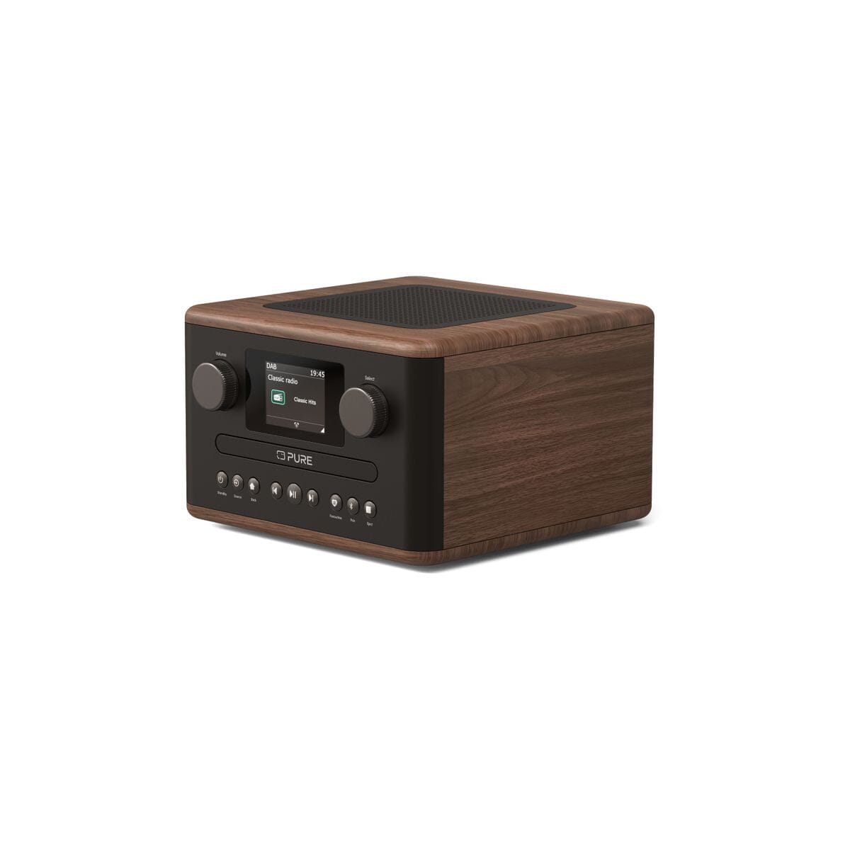 Pure Classic C-D4 DAB/FM Radio with CD Player & Bluetooth - K&B Audio