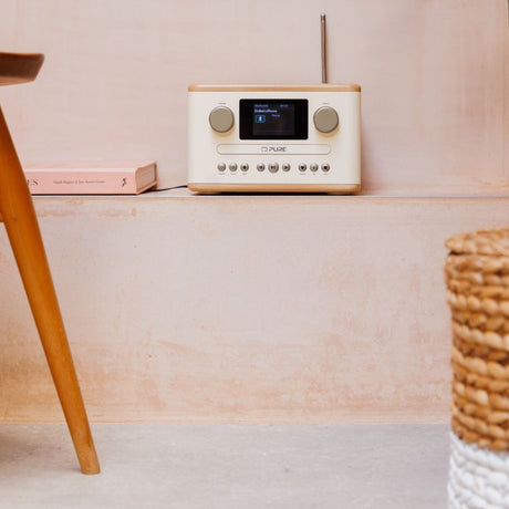 Pure Classic C-D4 DAB/FM Radio with CD Player & Bluetooth - K&B Audio