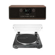 Pure Classic C-D6 CD Player, Radio & Bluetooth + Audio-Technica LP60X Turntable - K&B Audio