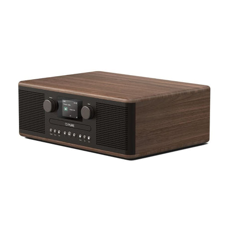 Pure Classic C-D6 CD Player, Radio & Bluetooth + Victrola Automatic Turntable - K&B Audio