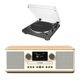 Audio-Technica LP60X Record Player + Pure Classic C-D6 Radio - K&B Audio