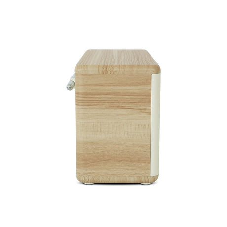 [OPEN BOX] Pure Classic H4 DAB/FM Radio with Bluetooth - Cotton White / Oak - K&B Audio