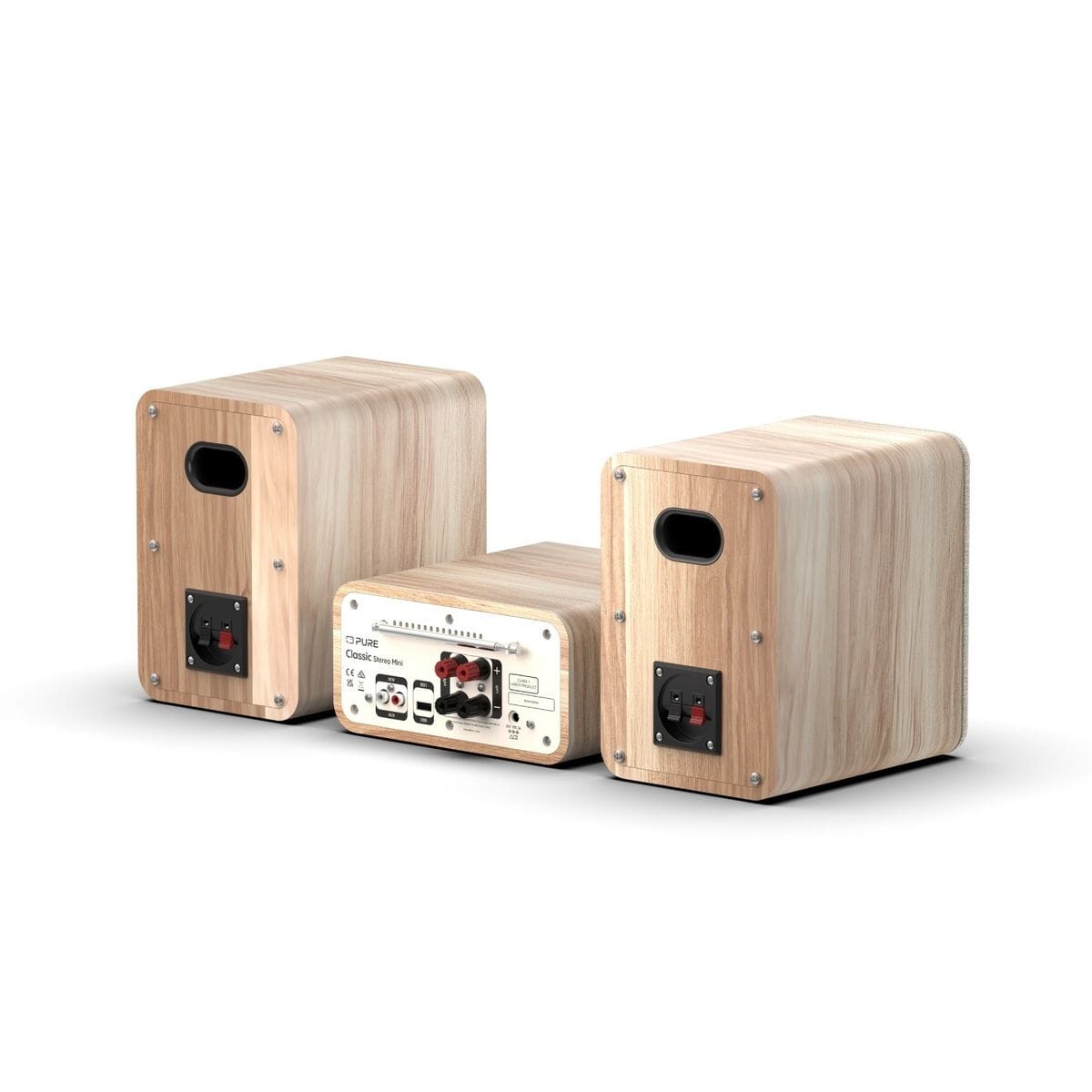 Pure Classic Stereo Mini DAB/FM Radio with CD Player & Bluetooth CD Player Bundles Pure 