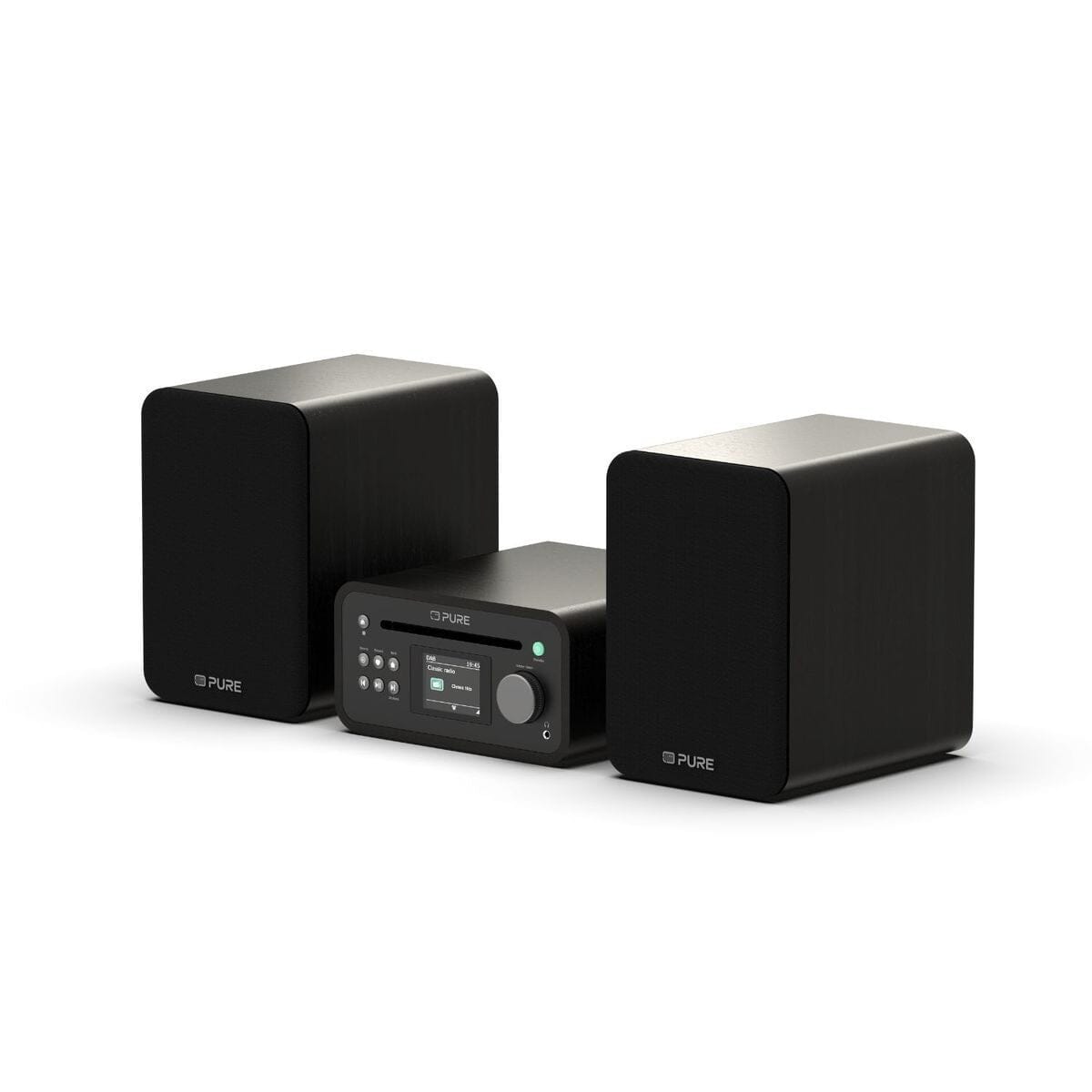 Pure Classic Stereo Mini DAB/FM Radio with CD Player & Bluetooth - K&B Audio