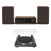 Audio-Technica LP60X Turntable + Pure Classic Stereo inc. CD, Radio & Bluetooth - K&B Audio