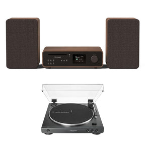 Audio-Technica LP60X Turntable + Pure Classic Stereo inc. CD, Radio & Bluetooth - K&B Audio