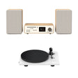 Pure Classic Stereo System with CD / Radio / Bluetooth + Pro-Ject E1 Turntable - K&B Audio