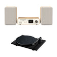 Pure Classic Stereo System with CD / Radio / Bluetooth + Pro-Ject E1.2 Audiophile Turntable - K&B Audio