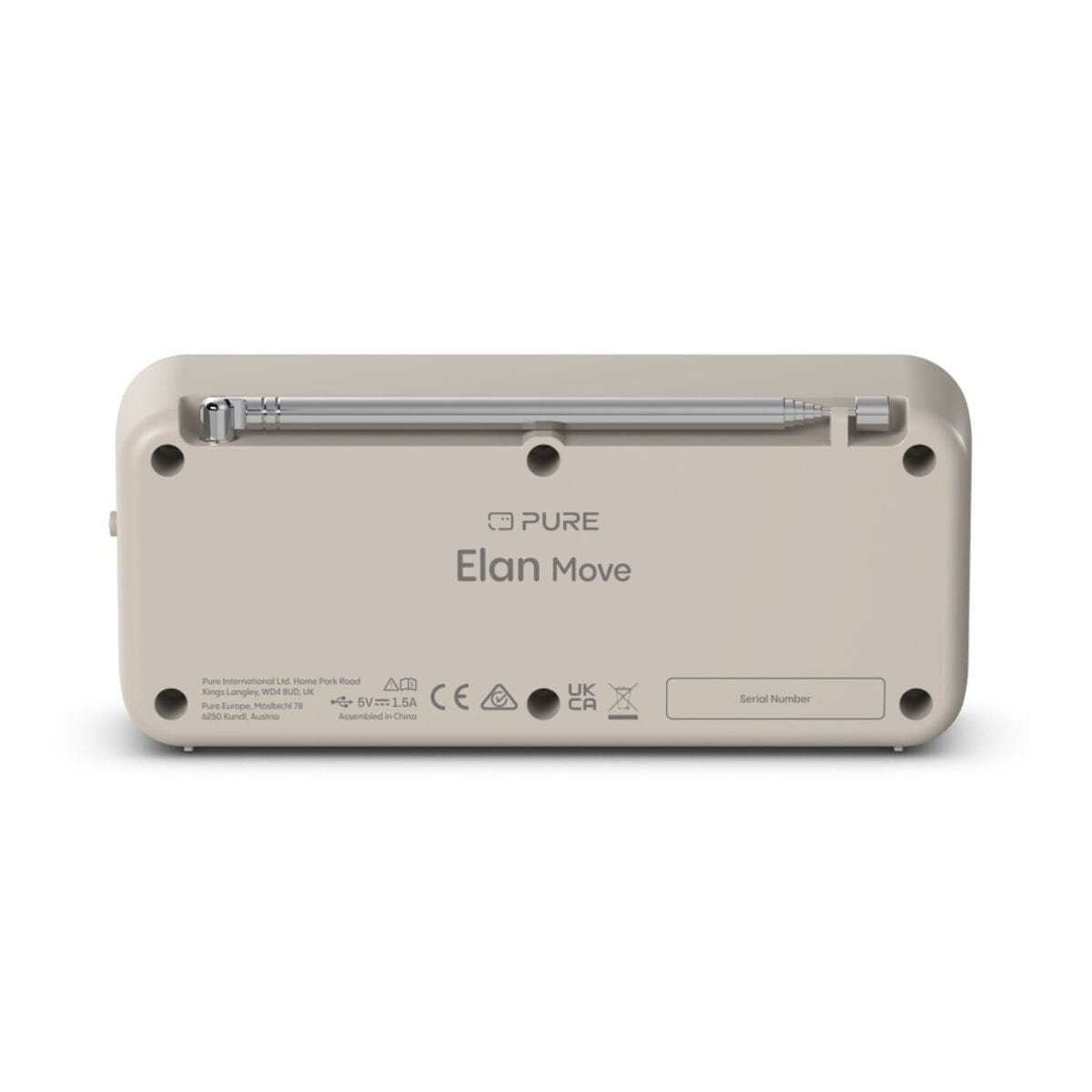 Pure Elan Move Portable DAB+ Radio with Bluetooth - K&B Audio