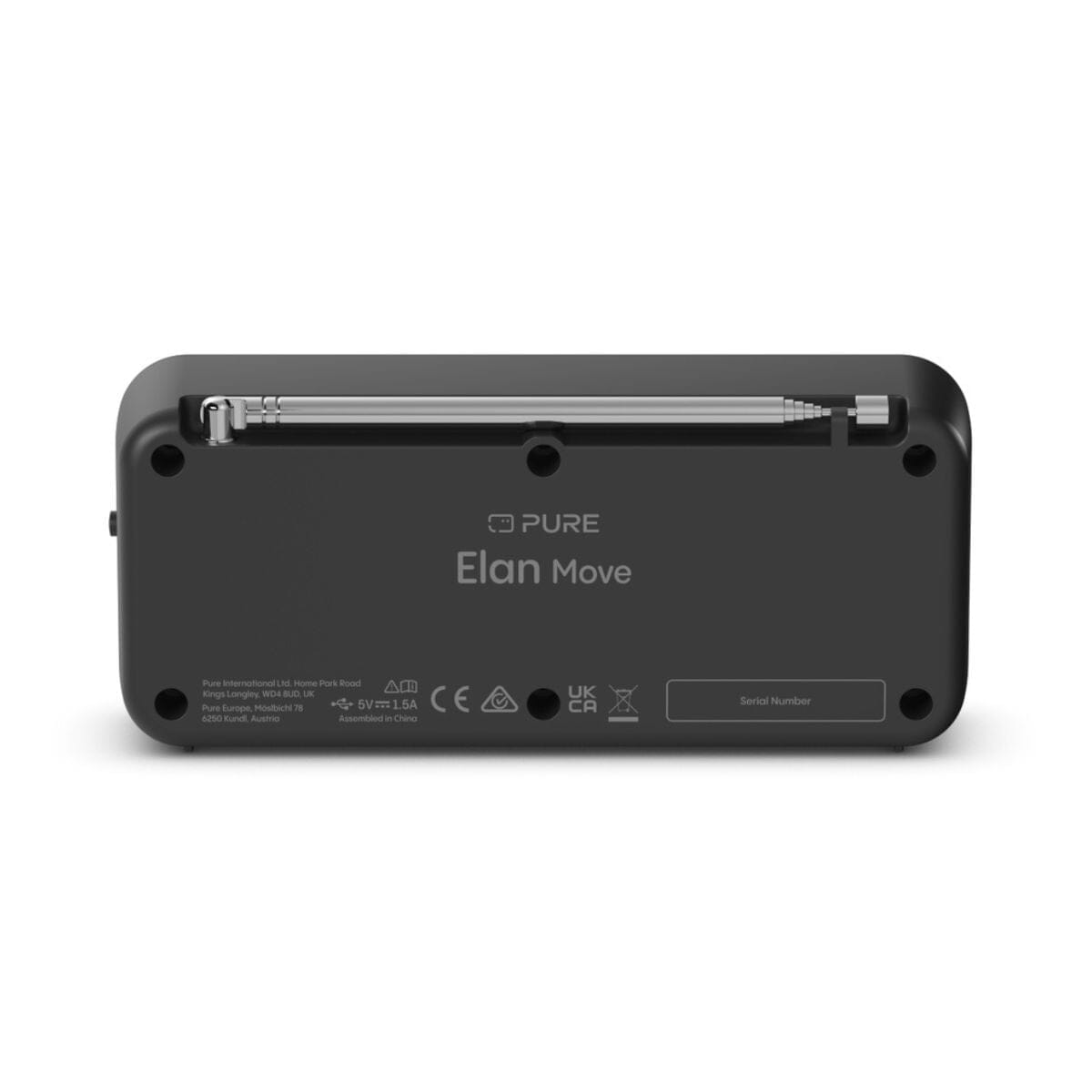 Pure Elan Move Portable DAB+ Radio with Bluetooth - K&B Audio