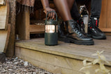 Pure Woodland Glow Waterproof Outdoor Speaker with LED Lamp - K&B Audio