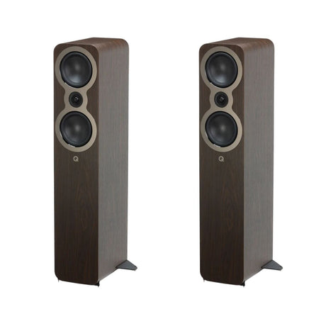Q Acoustics 3050c Floorstanding Speakers (Pair) Floorstanding Speakers Q Acoustics Claro Walnut 