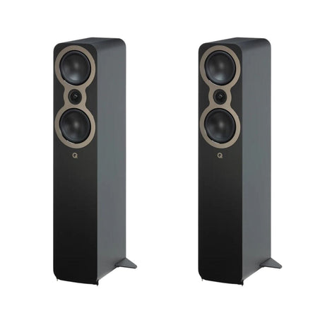 Q Acoustics 3050c Floorstanding Speakers (Pair) Floorstanding Speakers Q Acoustics Satin Black 
