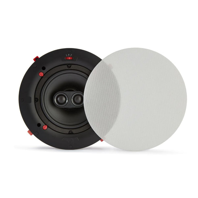 Q Acoustics E120 + QI65CWE-S 6.5" IP44 Single Stereo Ceiling Speaker In Ceiling Speaker Systems Q Acoustics 