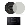 Q Acoustics E120 + QI65CWE 6.5" Bathroom Ceiling Speaker System with Bluetooth/FM/DAB - K&B Audio