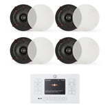 Q Acoustics E120 + QI65CE 6.5" Ceiling Speaker System with Bluetooth/FM/DAB - K&B Audio