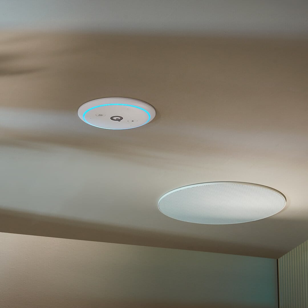 Q Acoustics E300A 6.5" Ceiling Speaker System with Wi-Fi, Alexa & Bluetooth - K&B Audio