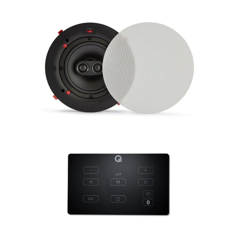 Q Acoustics E60 6.5" Bathroom Bluetooth Ceiling Speaker System - K&B Audio