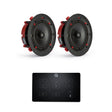 Q Acoustics E60 6.5" Bluetooth Amplifier with QI65CE EasyFit Speakers - K&B Audio