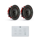 Q Acoustics E60 6.5" Bluetooth Amplifier with QI65CE EasyFit Speakers - K&B Audio