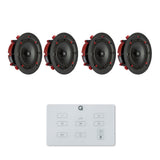 Q Acoustics E60 6.5" Bluetooth Amplifier with QI65CE EasyFit Speakers - K&B Audio