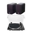 Audio-Technica LP70XBT Bluetooth Turntable + Q Acoustics M20 Active Bluetooth Speakers - K&B Audio