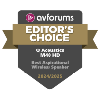 Q Acoustics M40 Active Floorstanding Speakers with Bluetooth (Pair) awards