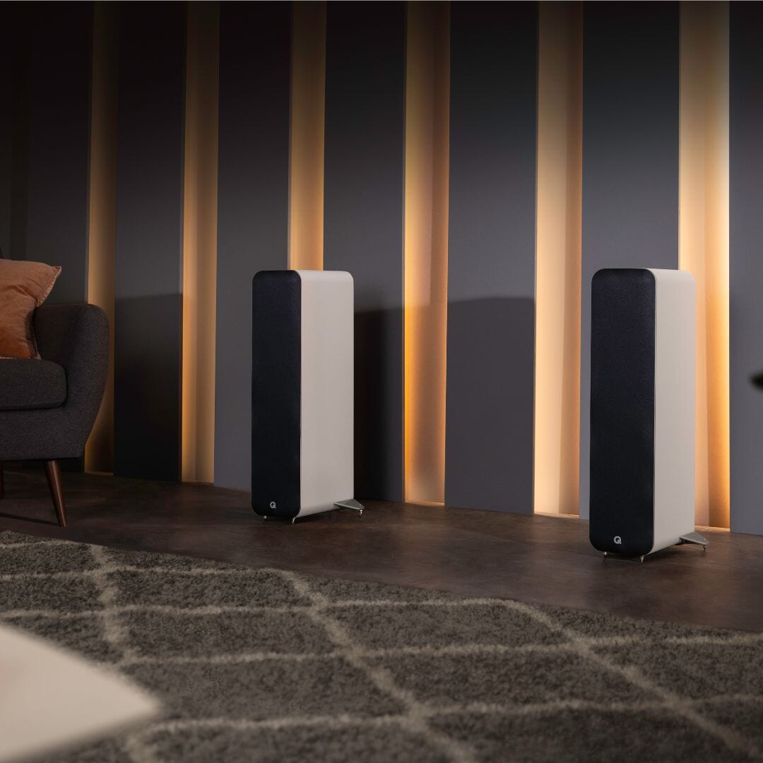 Q Acoustics M40 Active Floorstanding Speakers with Bluetooth (Pair) - K&B Audio