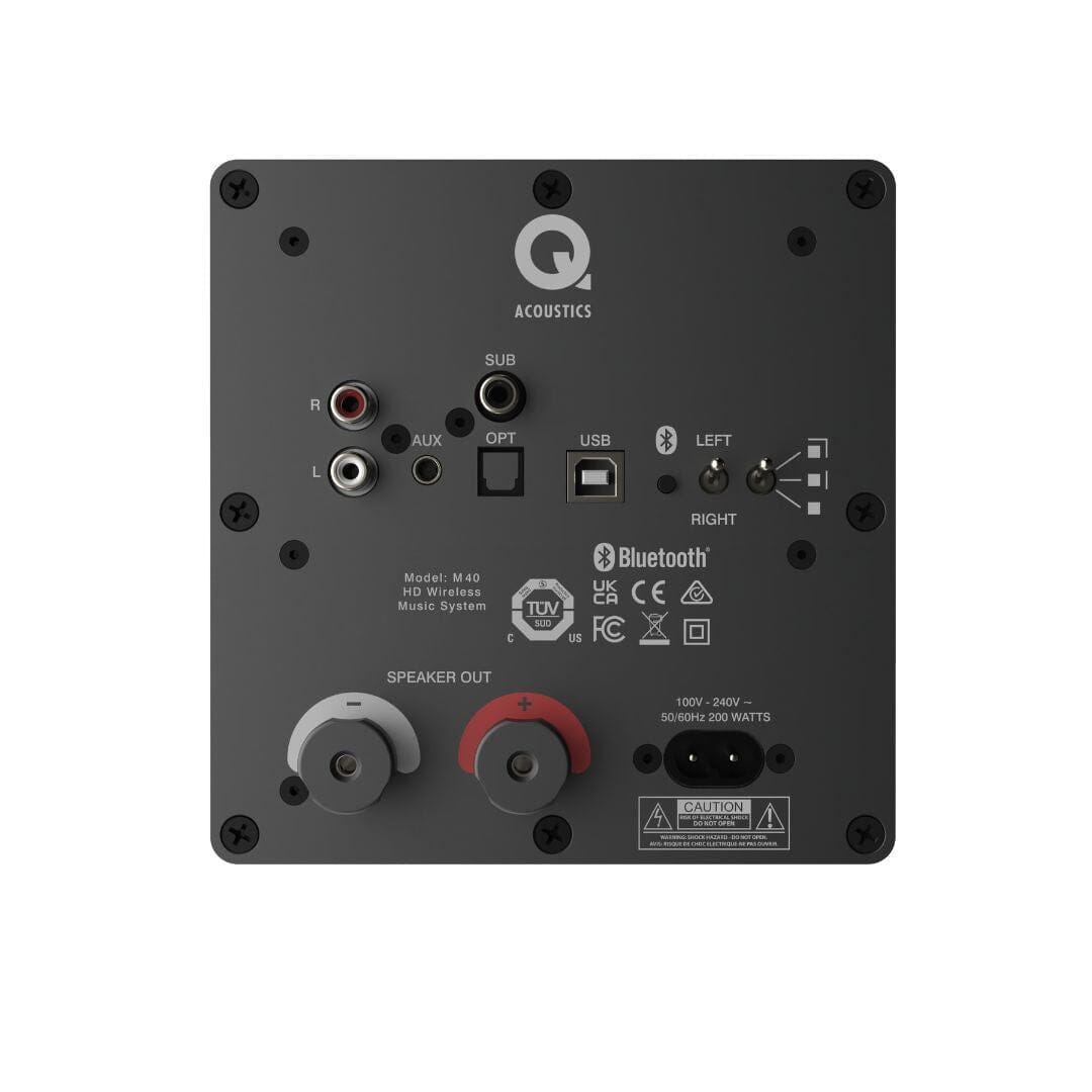 Q Acoustics M40 Active Floorstanding Speakers with Bluetooth (Pair) - K&B Audio