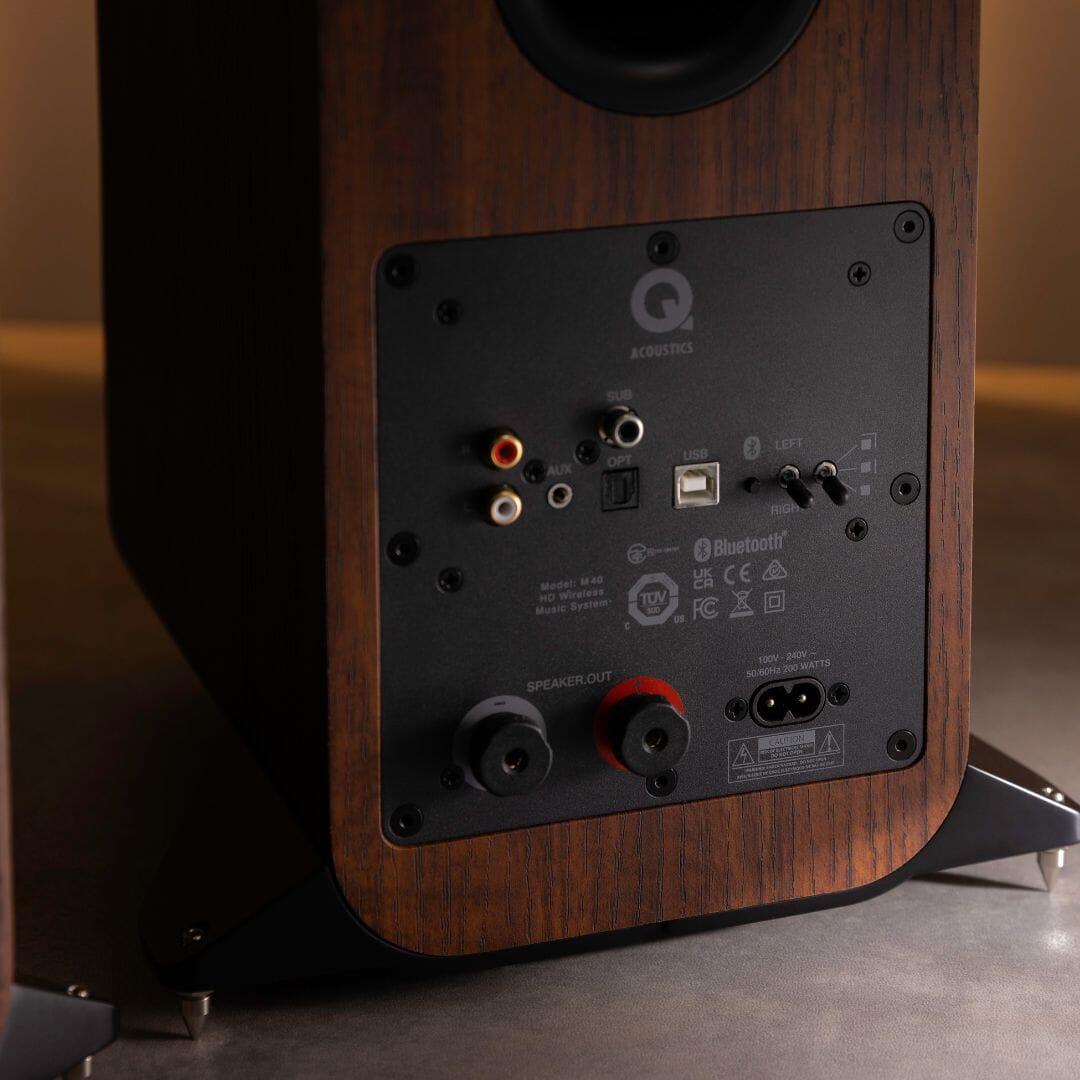 Q Acoustics M40 Active Floorstanding Speakers with Bluetooth (Pair) - K&B Audio