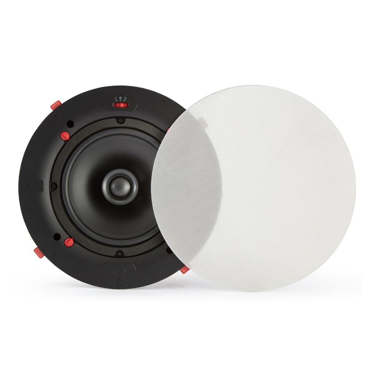 WiiM AMP + QI80CE 8" Ceiling Speaker System with Wi-Fi, Bluetooth, HDMI - K&B Audio