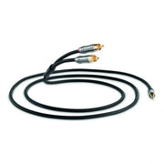 QED Performance J2P Graphite RCA to 3.5mm Cable - 1.5M - K&B Audio