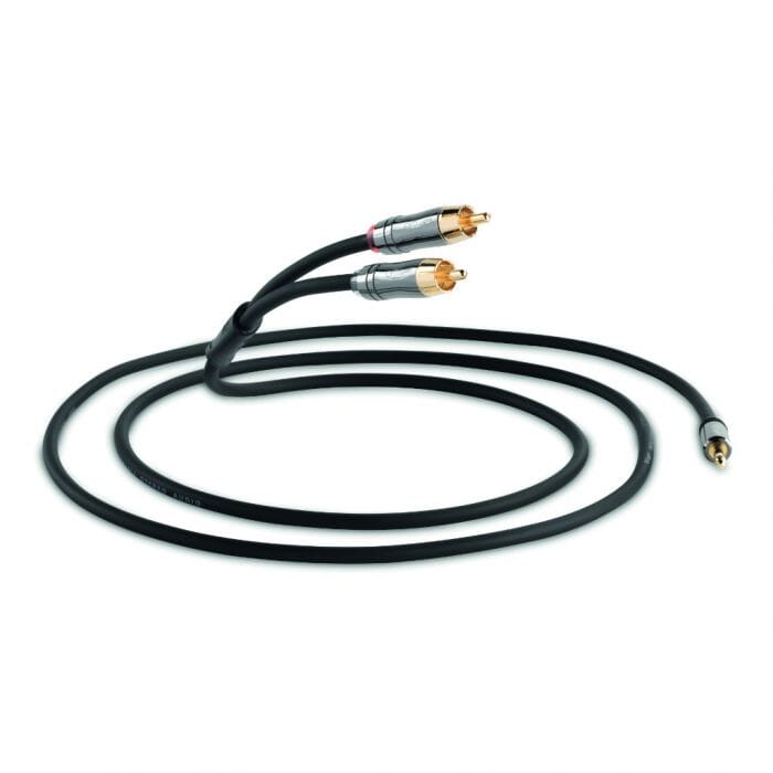 QED Performance J2P Graphite RCA to 3.5mm Cable - 1.5M - K&B Audio