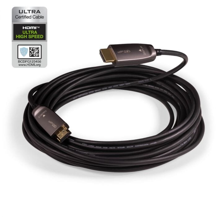 QED Performance Optical Ultra High Speed HDMI Cable - K&B Audio