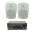 QTX KAD-2BT 6.5" Outdoor Speaker System with Bluetooth & FM Radio - K&B Audio