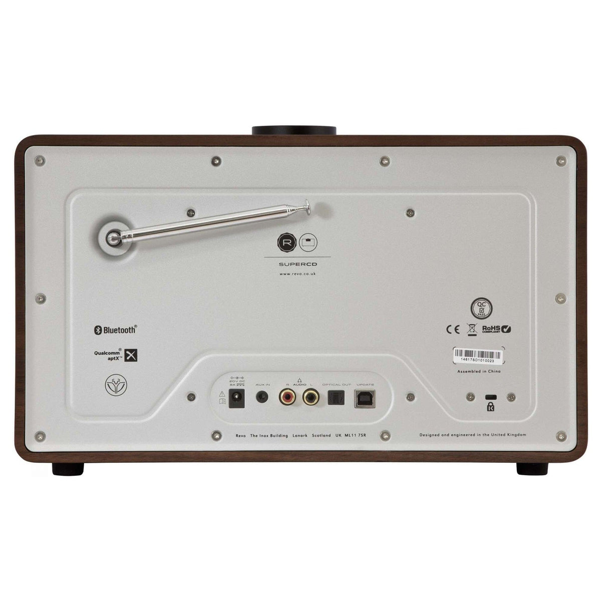 REVO SuperCD FM/DAB/Internet Radio with CD, Bluetooth & WiFi - K&B Audio
