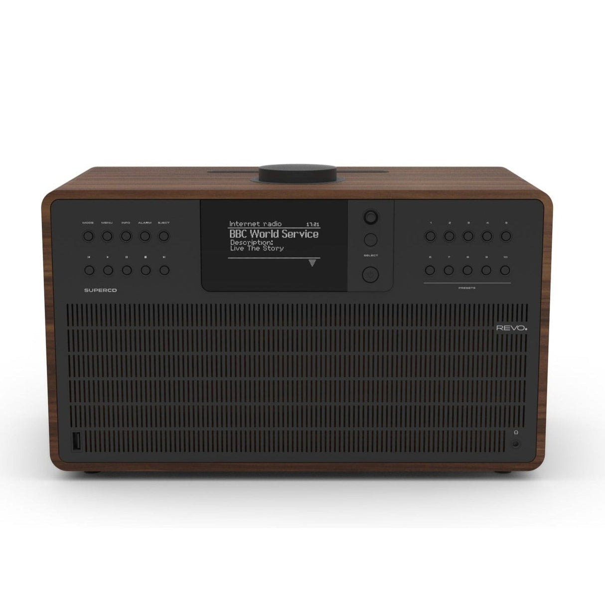 REVO SuperCD FM/DAB/Internet Radio with CD, Bluetooth & WiFi - K&B Audio