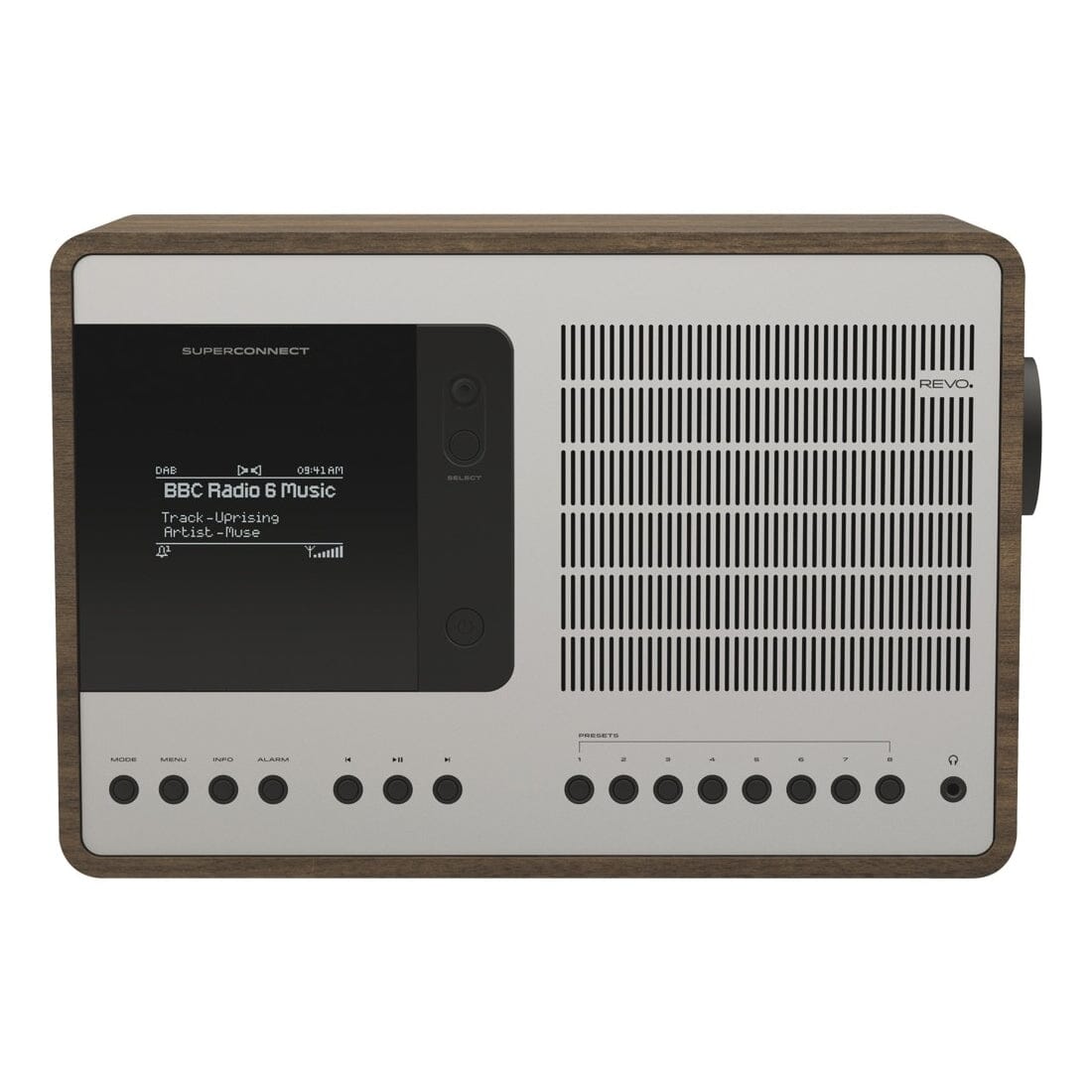REVO SuperConnect FM/DAB/Internet Radio with Bluetooth & WiFi - K&B Audio