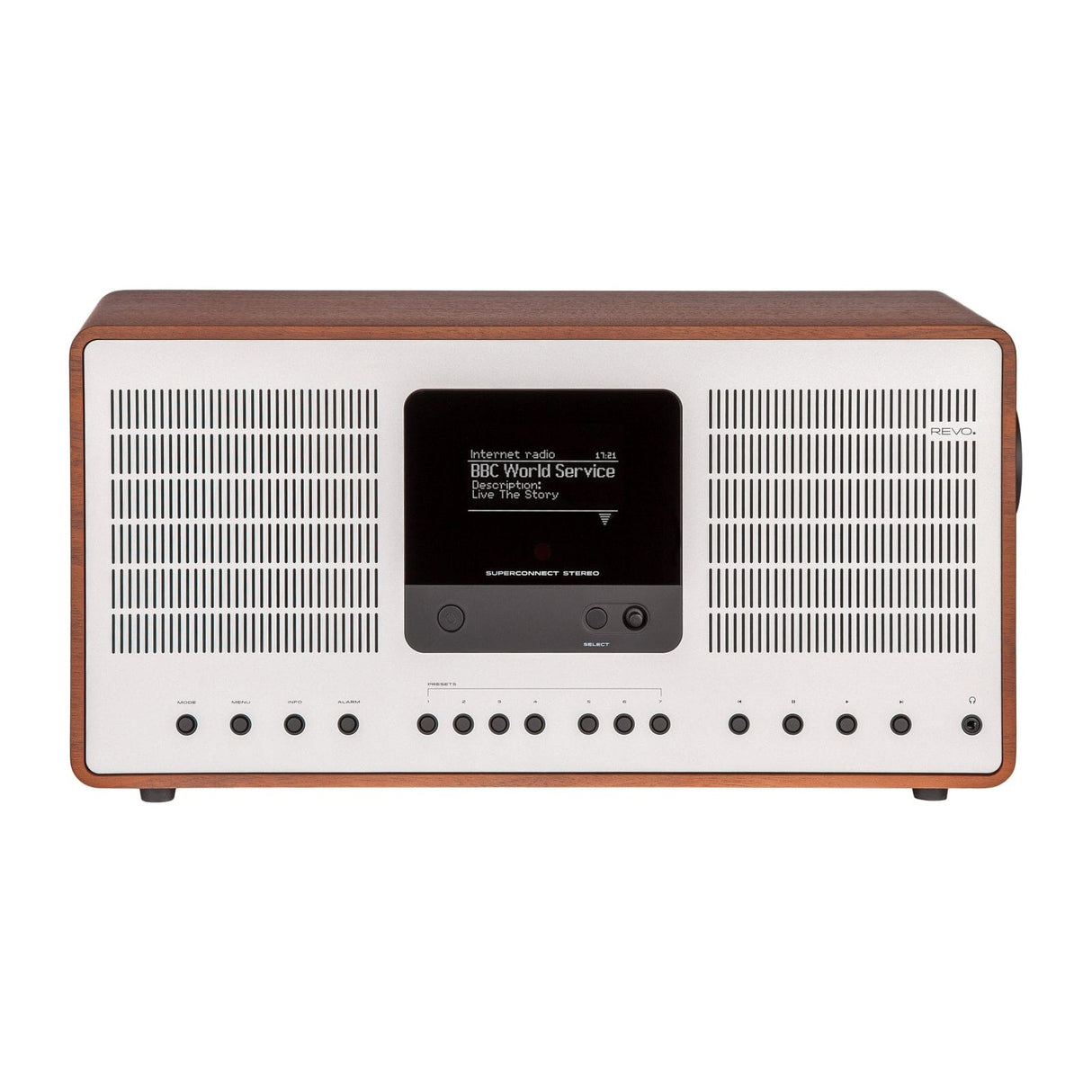 REVO SuperConnect Stereo FM/DAB/Internet Radio with Bluetooth & WiFi - K&B Audio