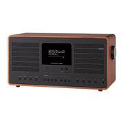 [OPEN BOX] REVO SuperConnect Stereo FM/DAB/Internet Radio with Bluetooth & WiFi - Black / Walnut - K&B Audio
