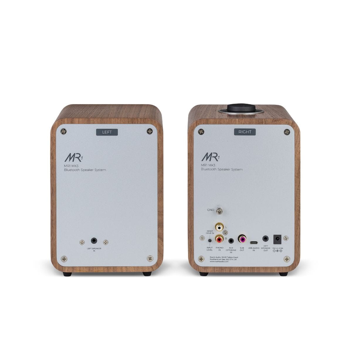 Ruark MR1 Bluetooth Bookshelf Speakers + Audio-Technica LP3XBT Automatic Bluetooth Turntable - K&B Audio