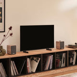 Ruark MR1 Active Bookshelf Speakers with Pro-Ject E1.2 Turntable Set - K&B Audio