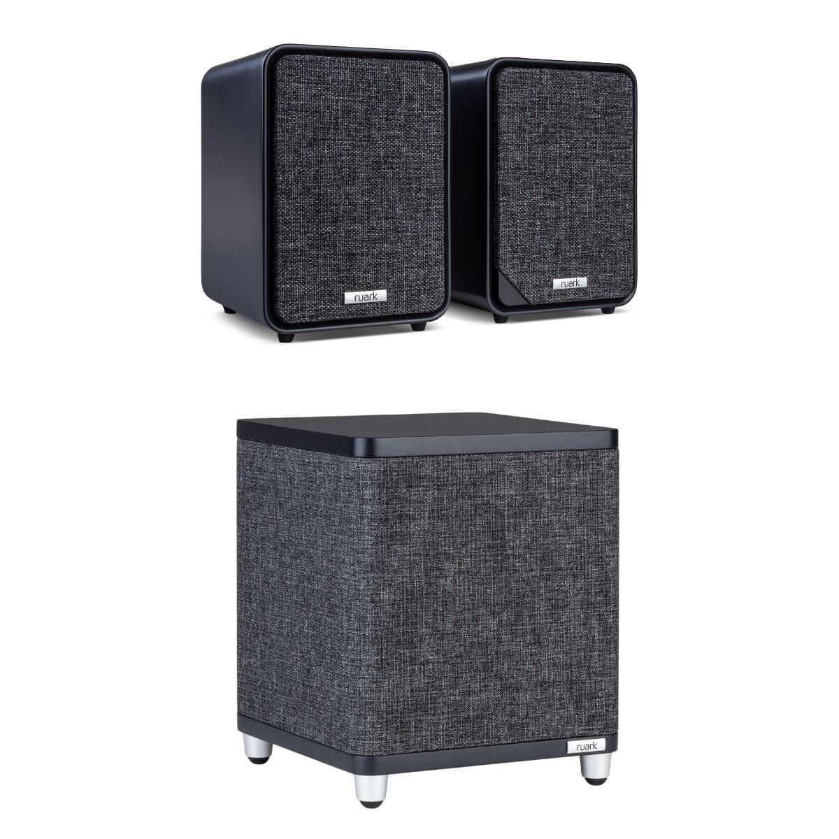 Ruark MR1 Mk3 Compact Active Bookshelf Speakers with Bluetooth - K&B Audio