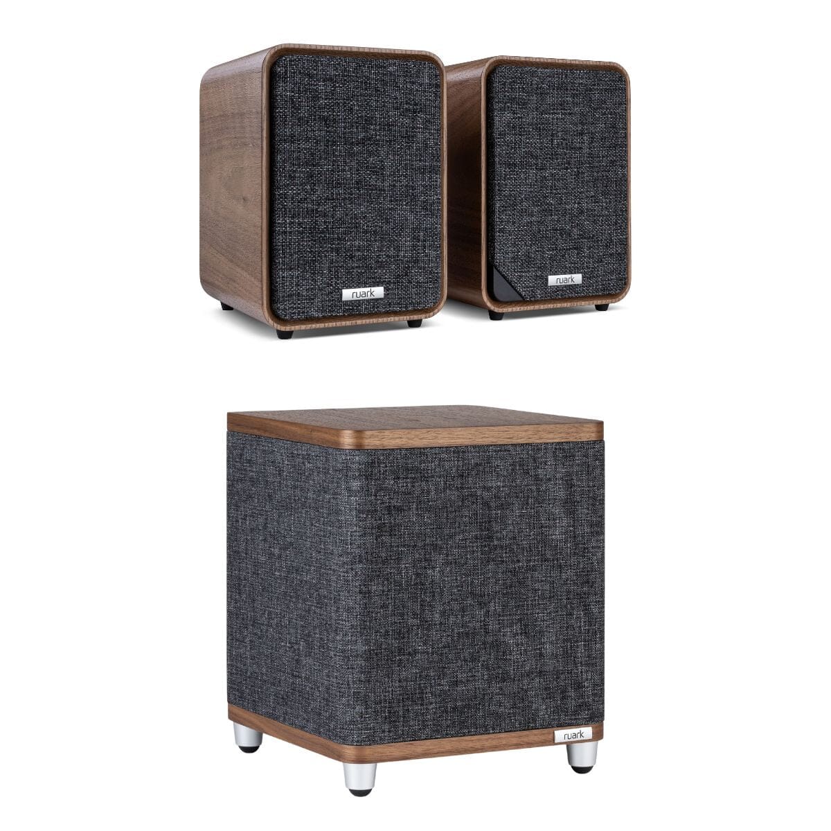 Ruark MR1 Mk3 Compact Active Bookshelf Speakers with Bluetooth - K&B Audio